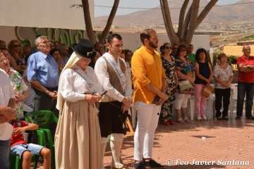Misa y procesión religiosa en La Viña (Foto Francisco Javier Santana)